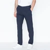 Summer fashion blue formal suit straight pants for men