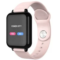 

2019 Factory direct new B57 smart watch Bracelet IP67 waterproof fitness tracker heart rate monitor Blue tooth