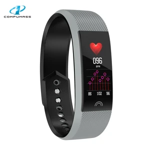 Factory wholesale stylish sport fitness led wireless smart wrist watch mobile phone android F6 smartwatch B5