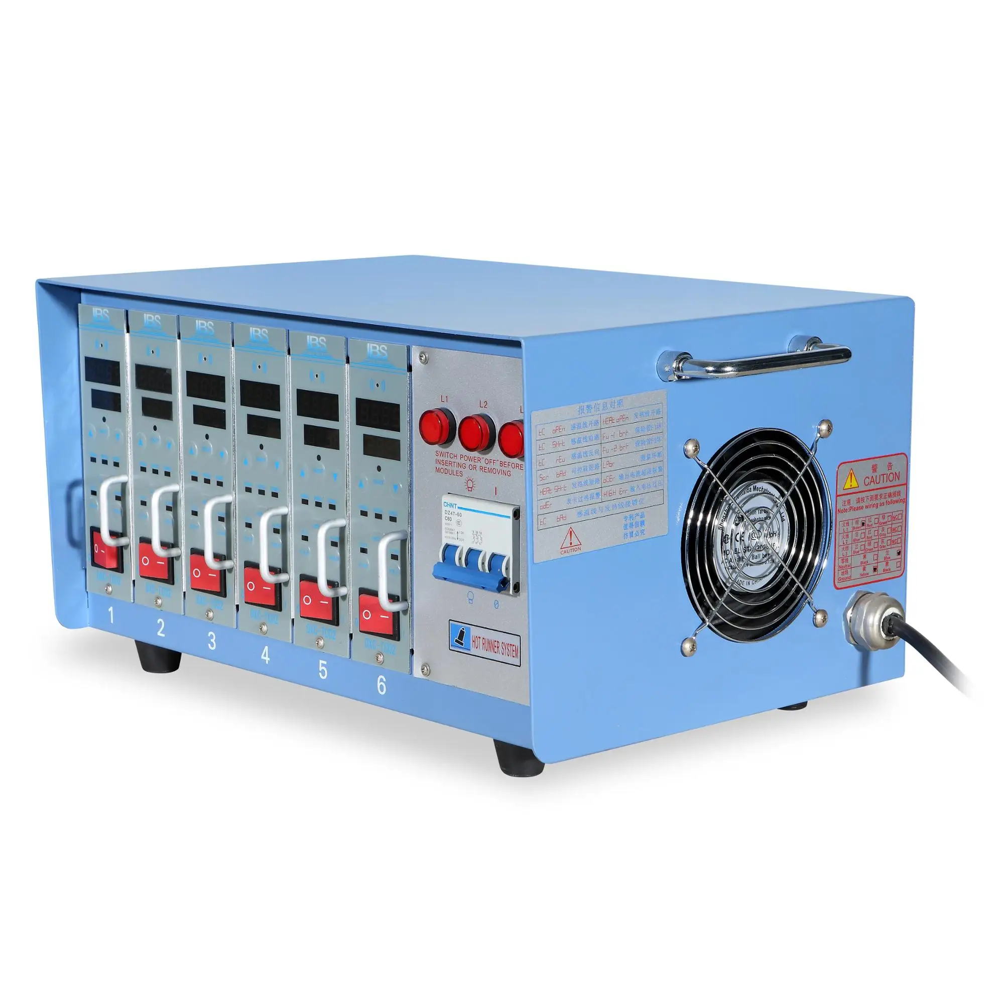 
International standards 6 zones temperature controller for vehicle mould product 