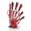 New Design Modern 9pcs Stainless Steel Knife Set Kitchen