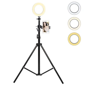 LED Ring Light Kit Tripod Stand Live Streaming Video