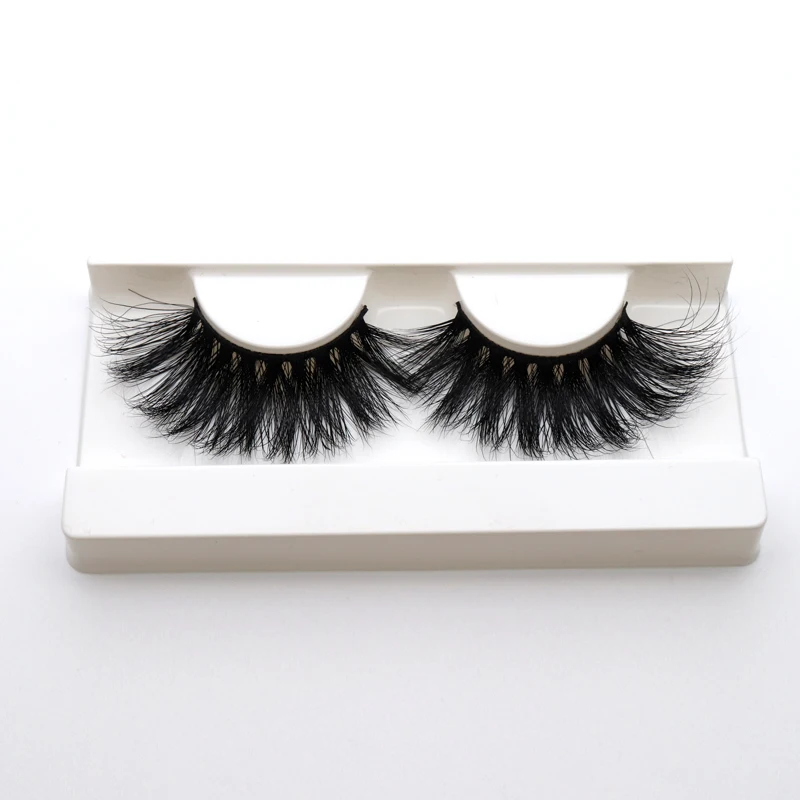 

VMAE Top 25MM Lashes With 36 Charming Styles Soft Clean Band 3D Mink Eyelashes Super Long Crisscross Luxury 5D Mink Eye Lashes, Natural black