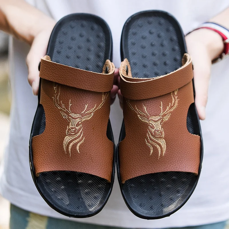

2019 shoes factory Wholesale Summer Open-toed Men's Sandals