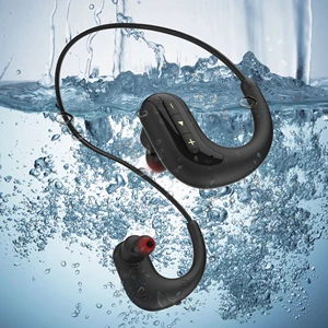 S12 IPX8 Waterproof Wireless Swimming Headphones