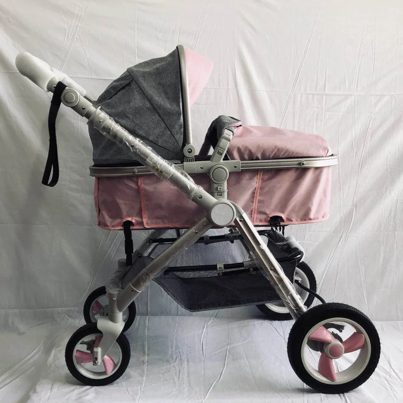 lightweight stroller with big basket