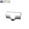 Thick 20 ANSI B16.5 F51/F60 Duplex Stainless steel or copper nickel material Tee tube straight plumbing pipe fitting