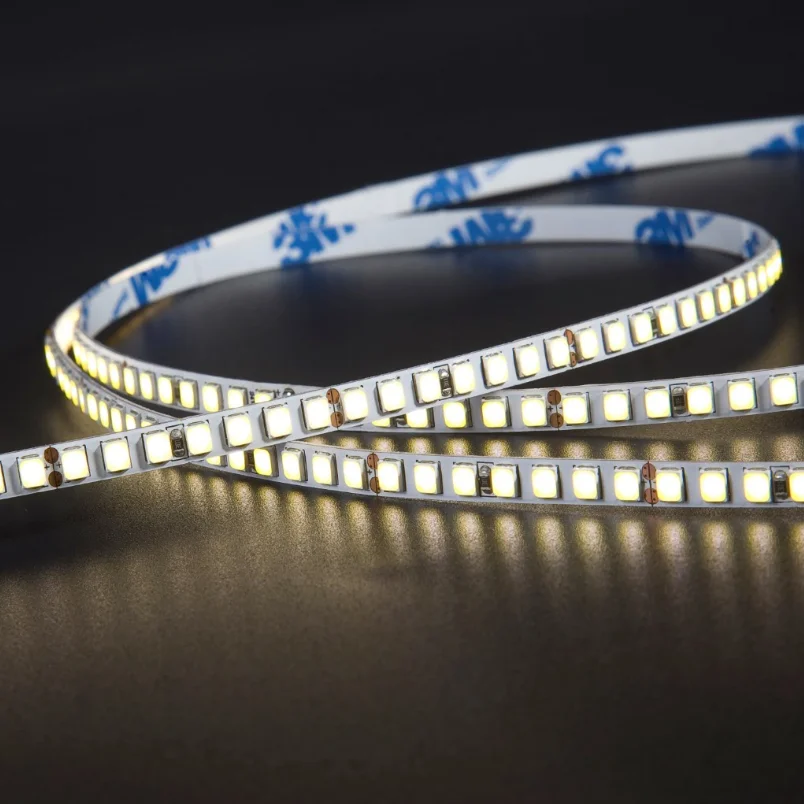 Hot sell ultra slim 5mm width LED strip 2835 high density 210leds per meter Chinese factory