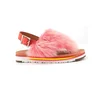 2019 New Fairy Flat Sandals for Women Fur Slippers