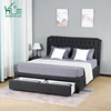Free Sample Chinese India Twin King Size Platform Bed