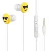 Silica three dimensional emoji Cartoon noise cancelling in-ear Headset