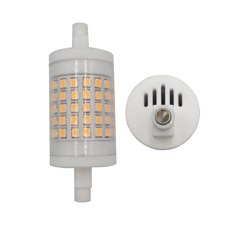 10w led rx7s 78mm lampara linear llevada led r7s