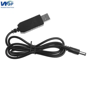 5v to 9v 12v step up audio cable dc converter USB to DC 12V transformer step up boosting cable module converter with 5.5*2.1mm