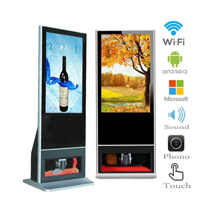 
Hot selling Advertisement Shoe Cleaning Machine Advertising Shoe Polishing Machine 