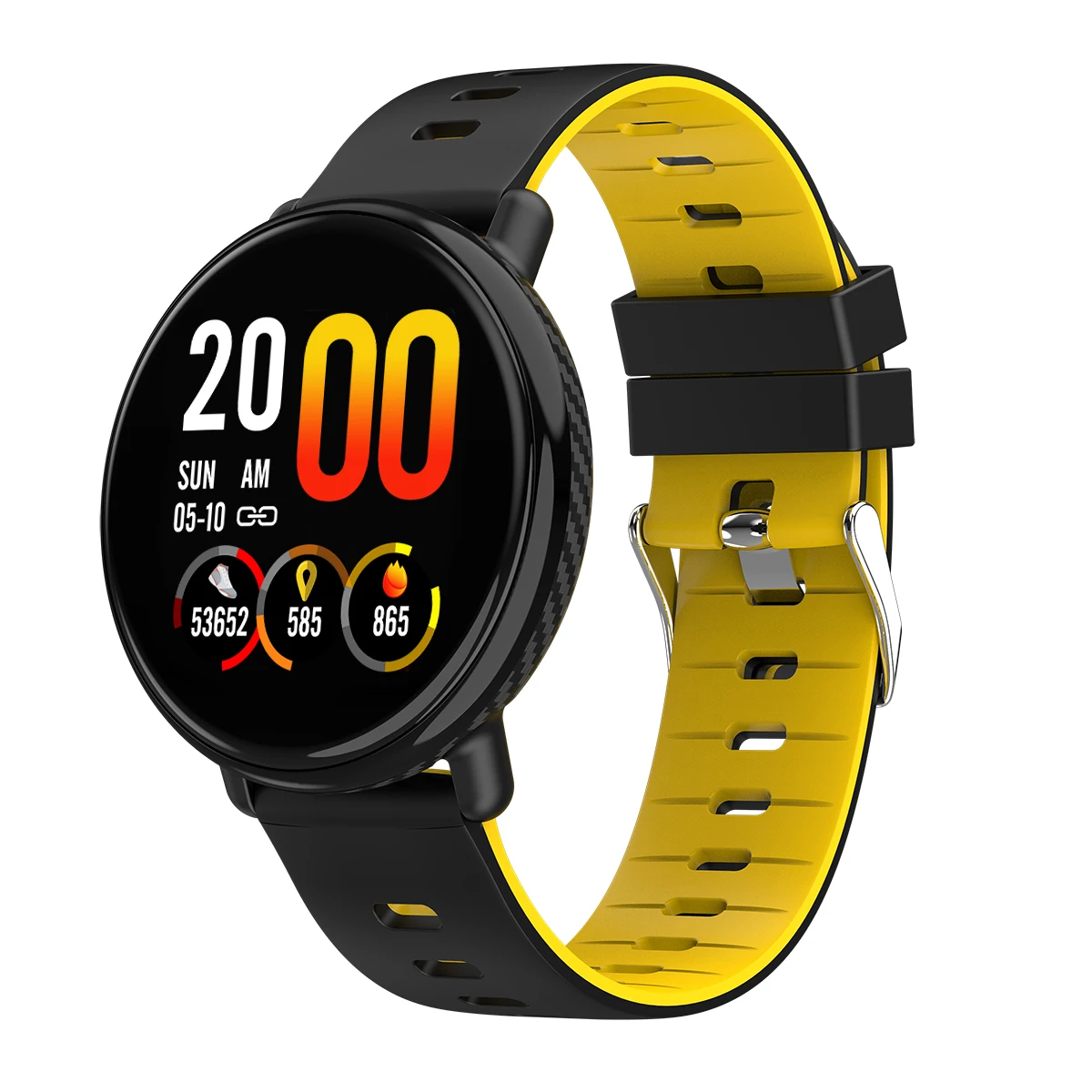 

IP68 Waterproof Wrist Watch 3D UI Screen Heart Rate Blood pressure Sleep Monitor Sport Smartwatch K1
