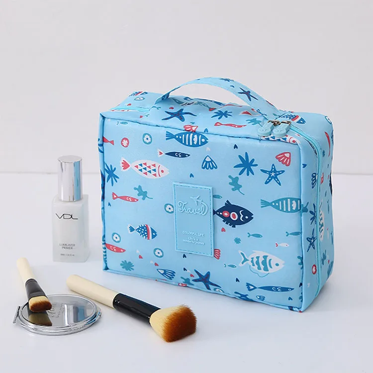 

Sandro High Quality Waterproof Eco-Beauty Cosmetic Bag Polyester Makeup Bag, Customized color