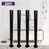 office desk telescopic chrome table legs Metal iron feet for Furniture adjustable height table Legs tapered table base
