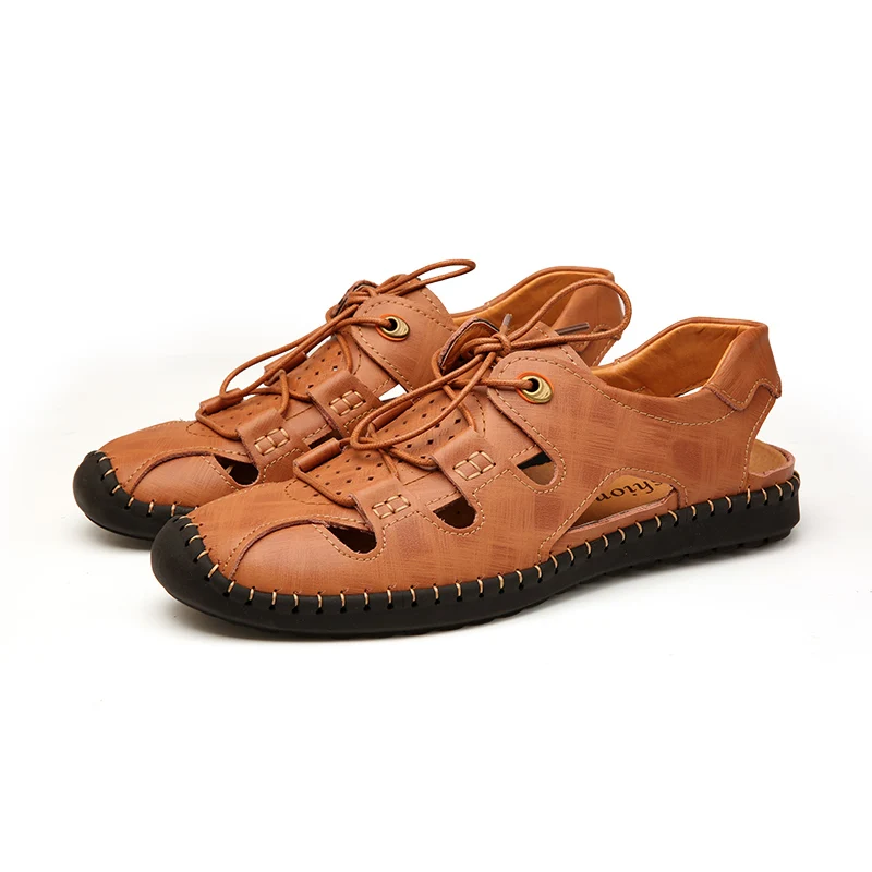 

Irregular holes breathable sandal men casual