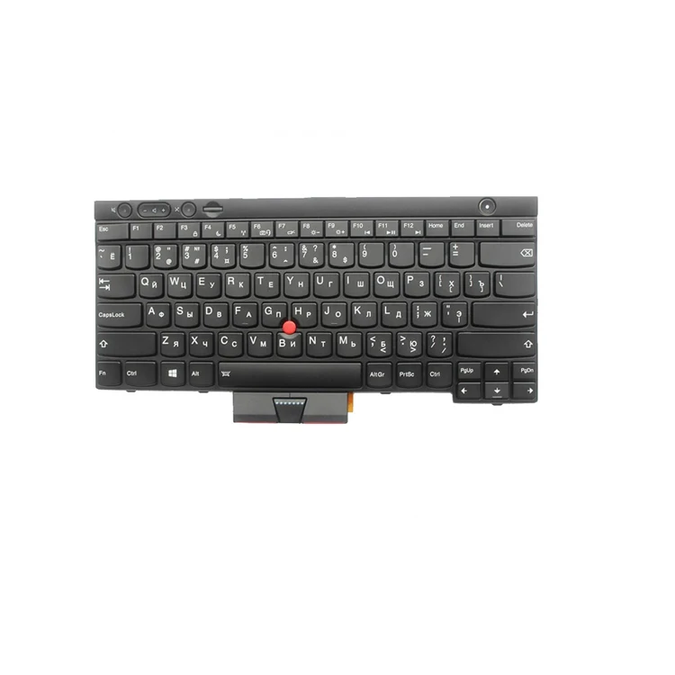 

New laptop keyboard for Thinkpad X230 X230i X230T X230 Tablet Backlit Keyboard RU Russian Teclado, Black