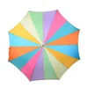 New Straight Multi Color Sturdy Windproof Auto Open And Close Stick Special Umbrella