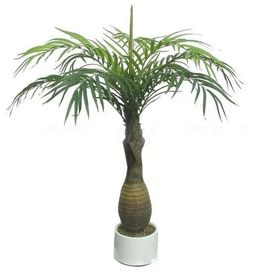 Professional indoor home/shop/hotel decorative coconut palm tree fake indoor palm trees for wholesale