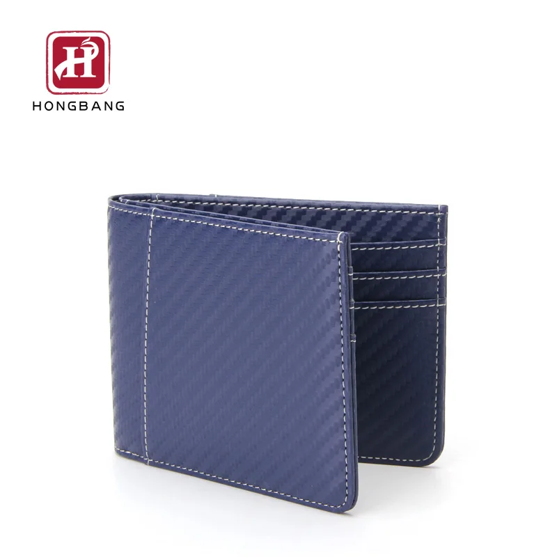 

Carbon fiber texture PU wallet for men RFID wallet