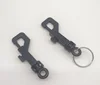 PLASTIC SPRING SNAP HOOK WITH KEY RING