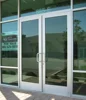 Gaoming security aluminum double tempered insulated glass casement door