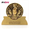 Ready Made Cheap Custom Sports Awards Plaques Metal Emblem and Medal Trophies