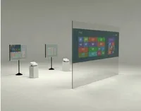 

48 inch touch foil 20 points holographic transparent usb touch screen