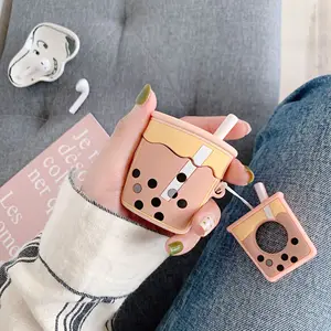 Pearl Milk Tea Silicone Case AirPods & Earbuds