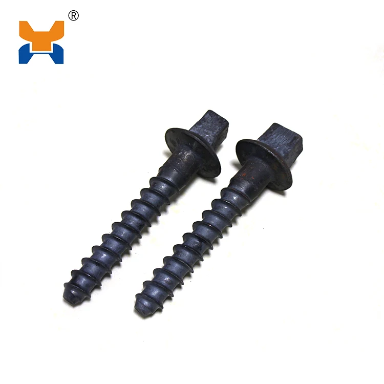 

China screw spikes fastener for rail track accessories