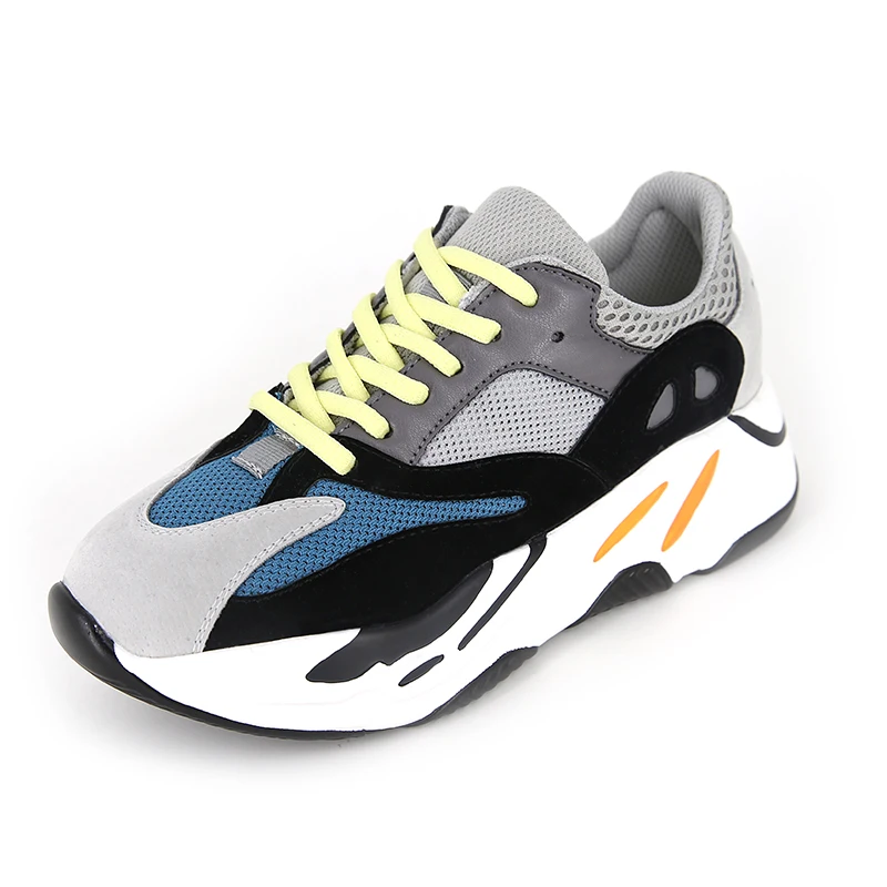 

2019 fashion four-color lightweight breathable increase couple sports shoes running shoes walking shoes, Optional