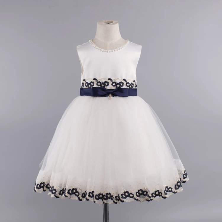 

vestidos de nia High quality girls princess flower formal dress Children boutique clothing