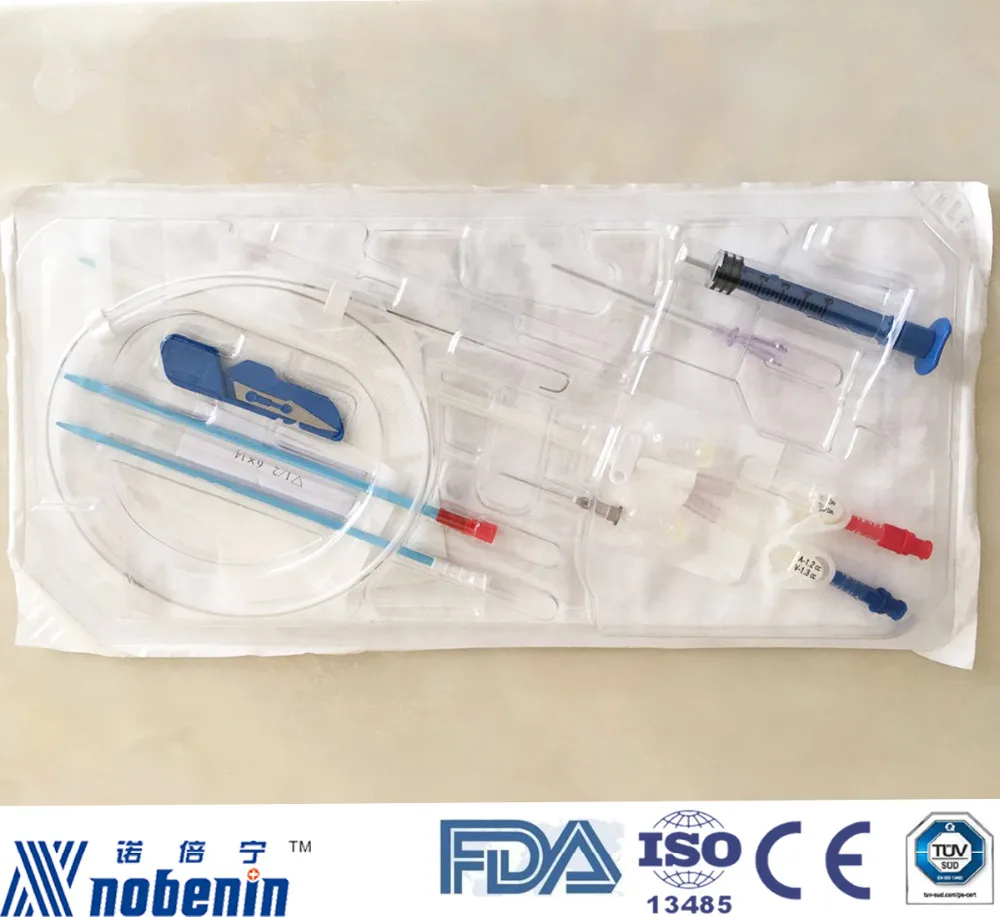 Disposable Dialysis Catheter Kit And Dialysis Consumables Compatible To