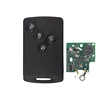 High quality PCF7952 chip 434mhz 4 button keyless go remote smart key card for Renault Koleos