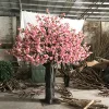 New Design 3m Artificial Deep Pink Cherry Blossom Tree For Wedding Decoration