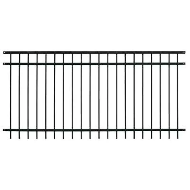 

factory price angle bar fence metal fence with ISO 9001 quality certification, Blue white black green.etc