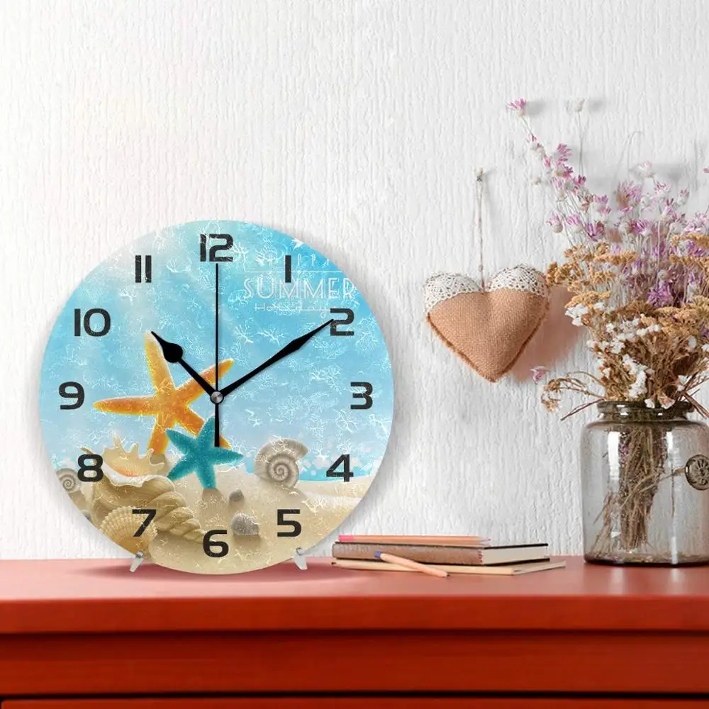 
Custom Acrylic round wall clock Silent Art Painting for Kids Bedroom Living Room Office School Home Decor 