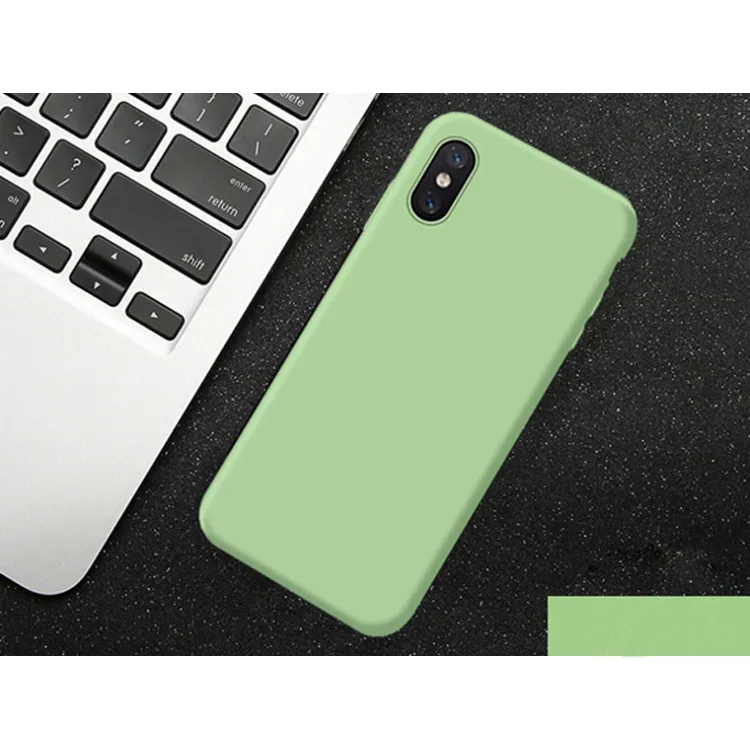 

Liquid Silicone Case Phone New Arrival Soft Baby Skin Mobile Phone Accessories Back Cover for iPhone 7, N/a