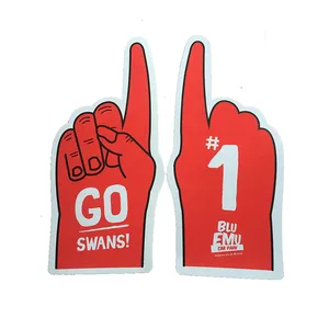 promotional cheering custom foam finger for advertising sports events