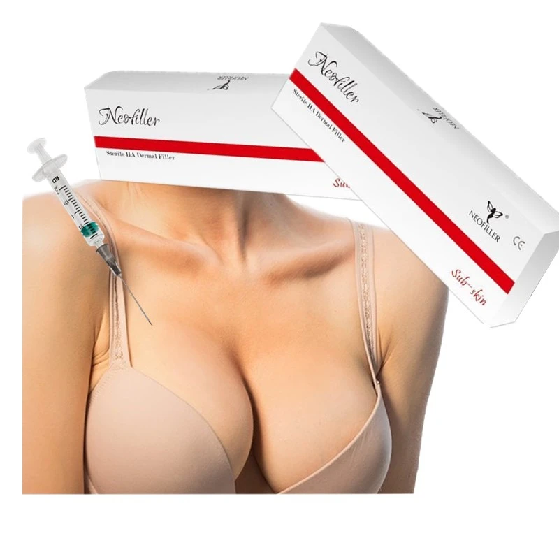 

Neofiller Hyaluronic use Hyaluronic Acid Injectable Dermal Filler for breast filling 10ml, Transparent