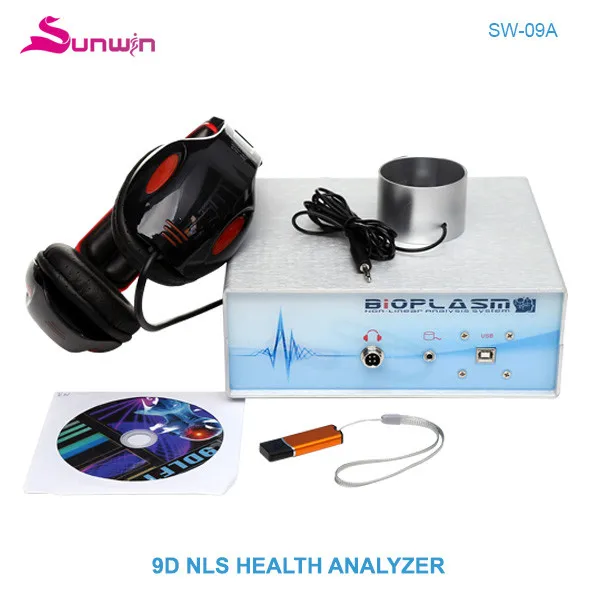 

Amazing Multi-language Bioresonance 9D NLS Health Analyzer Bioplasm original Russian on sale SW-09A