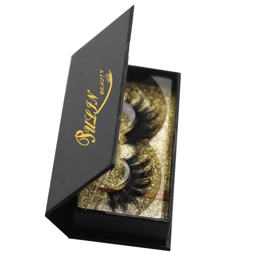 

manufacturer Vendors Supplies handmade 3d mink eyelashes with custom box your own brand, Natural black 3d mink eyelashes