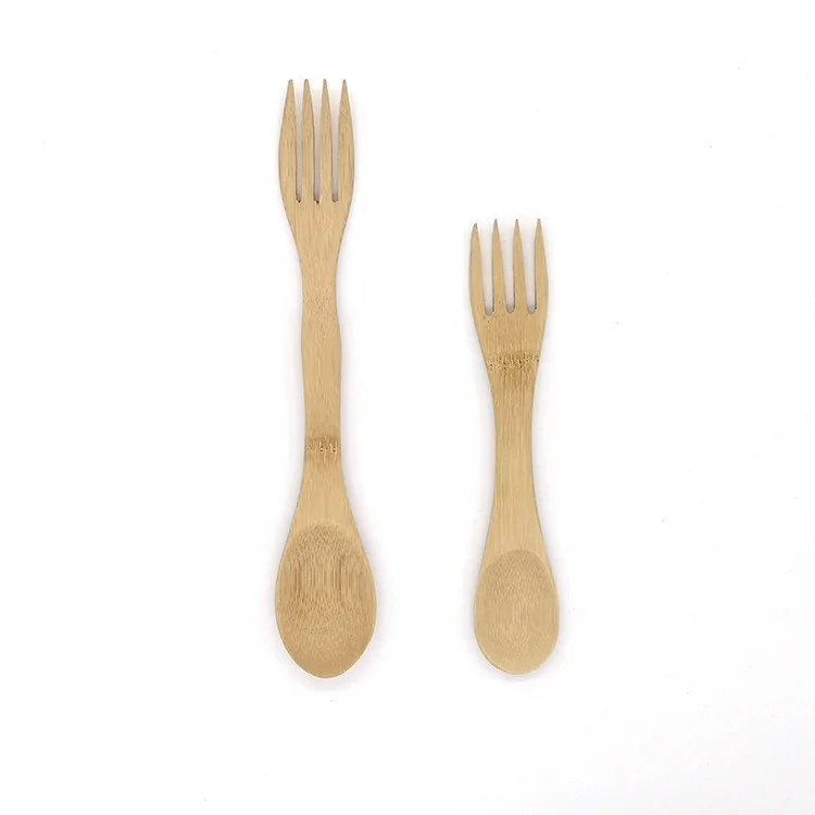 

Compostable cutlery bamboo spork useful bamboo spoons