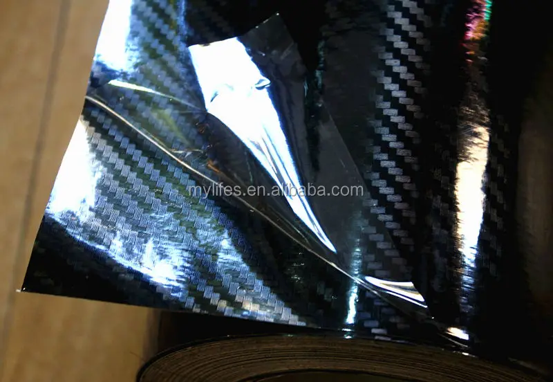 thumbnail interactive-video image 1 of 5D Carbon Fiber Matte Black Vinyl Wrap Roll – Bubble-Free Air Release For Car Styling 1 of 3