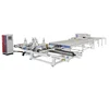 upvc/pvc window door welding and cleaning processing line in factory