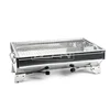 Stainless Steel Grill BBQ Set Portable Folding Mini Charcoal BBQ Grill For Camping Use