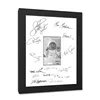 High quality 8x10 baby photo frame diy frames mdf black wedding signature frame