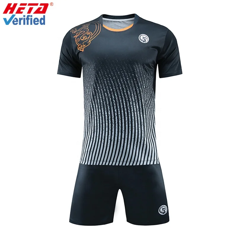 

Fashion new model custom soccer uniform sets sublimation soccer jersey polyester soccer jersey